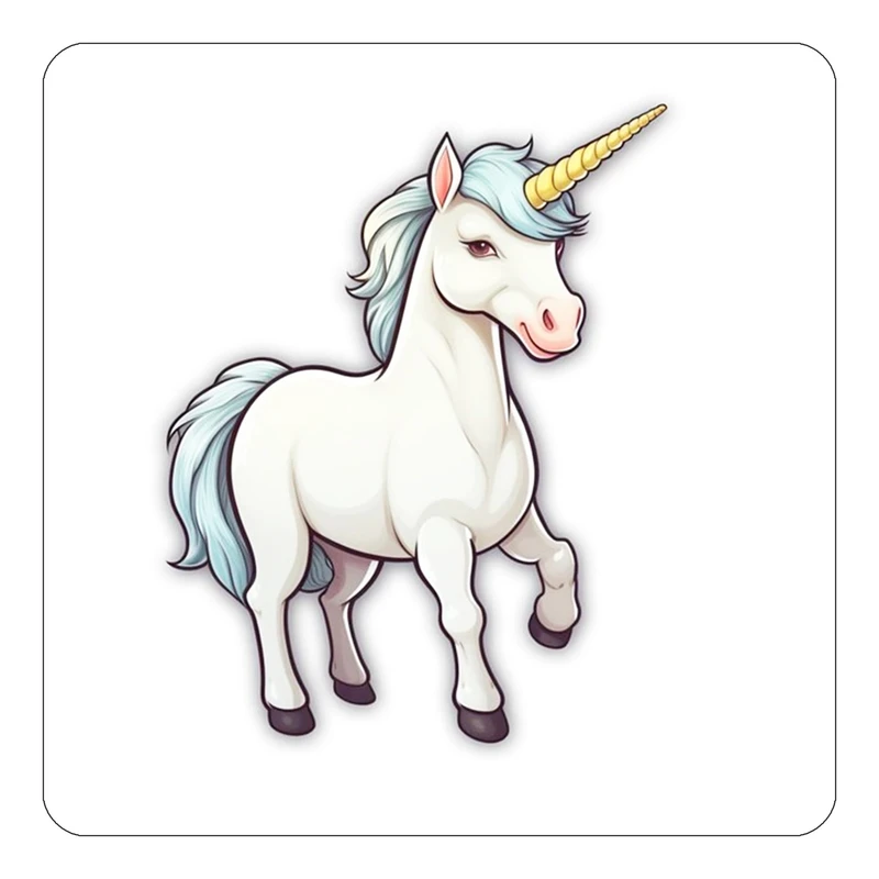 مگنت کاکتی طرح اسب تک شاخ و یونیکورن مدل mp29615