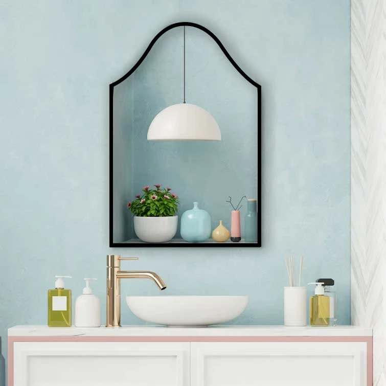 آینه سرویس بهداشتی طرح بنفشه کد W-78-60