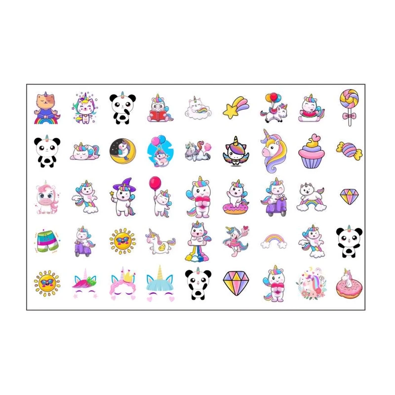 برچسب لنز ناخن مدل w5