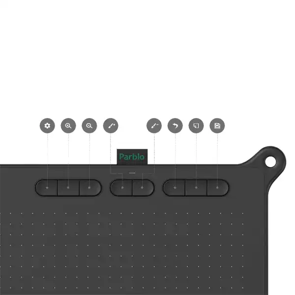 قلم نوری پاربلو مدل ninos m parblo