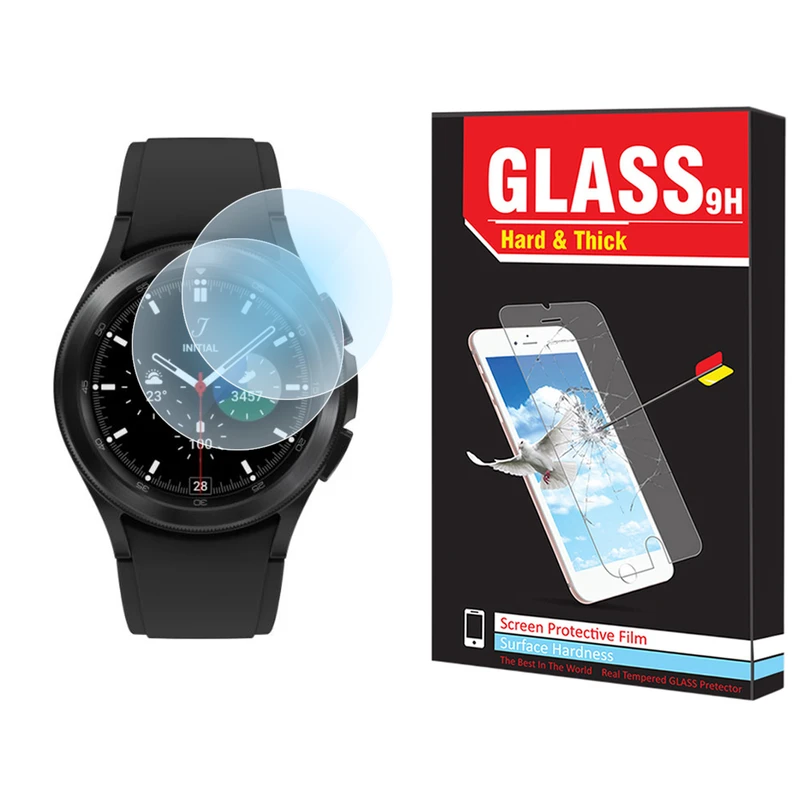 محافظ صفحه نمایش نانو هارد اند تیک مدل NHT مناسب برای ساعت هوشمند سامسونگ Galaxy Watch 4 Classic 42mm بسته دو عددی