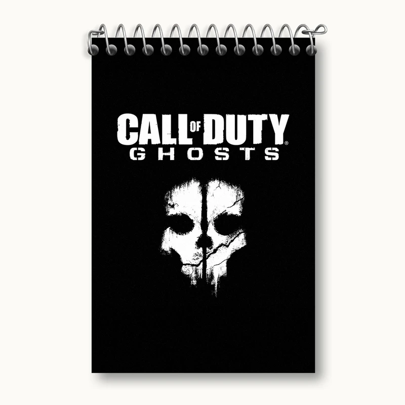 دفتر یادداشت 50 برگ خندالو مدل کال اف دیوتی (Call of duty) کد F293
