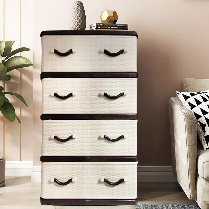 فایل کشویی الوند پلاستیک طرح حصیری کد 404