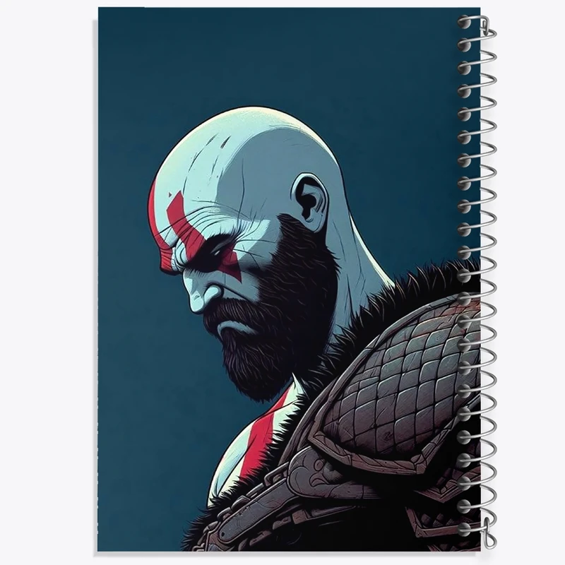 دفتر نقاشی 50 برگ خندالو طرح بازی گاد آف وار (God Of War) کد F1900