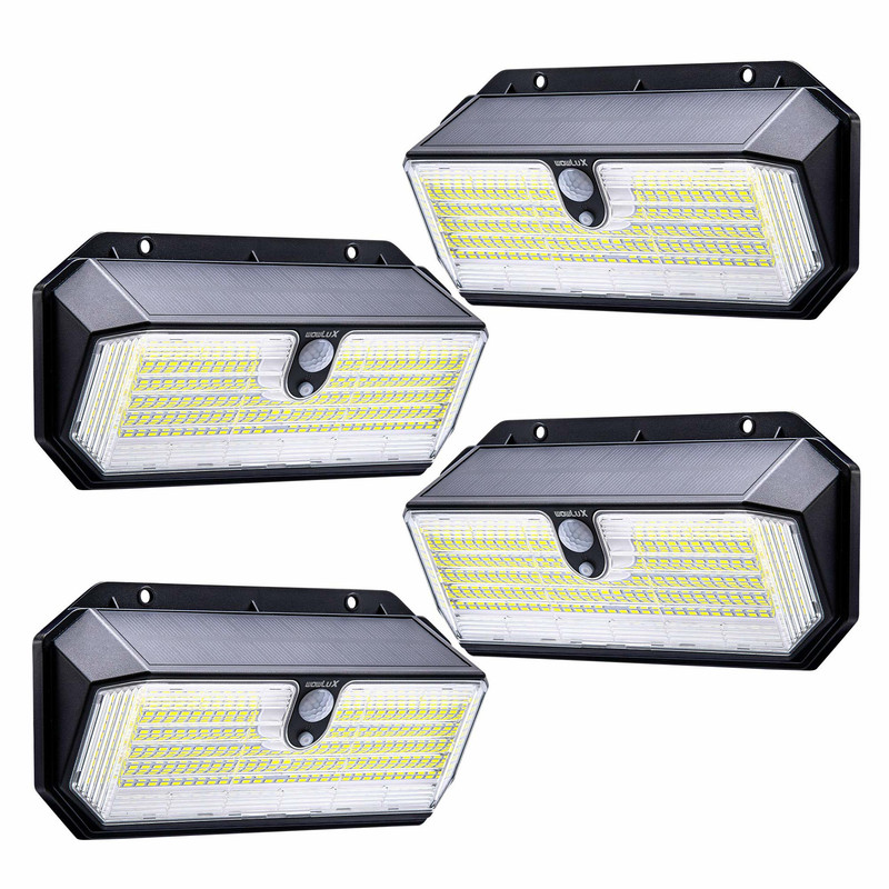 چراغ خورشیدی مدل LED بسته 4 عددی