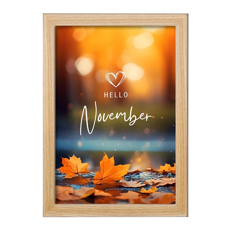 تابلو خندالو مدل پاییز کد F8663