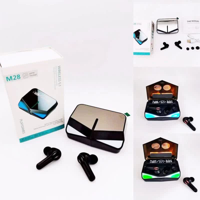 هدفون بلوتوثی مدل M28-C-DQMAX 2025 PRO POWER