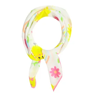 مینی اسکارف دخترانه مدل نخ پنبه کد 1030