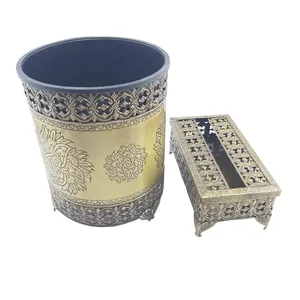 ست سطل و جادستمال کاغذی مدل خورشیدی کد NGL509