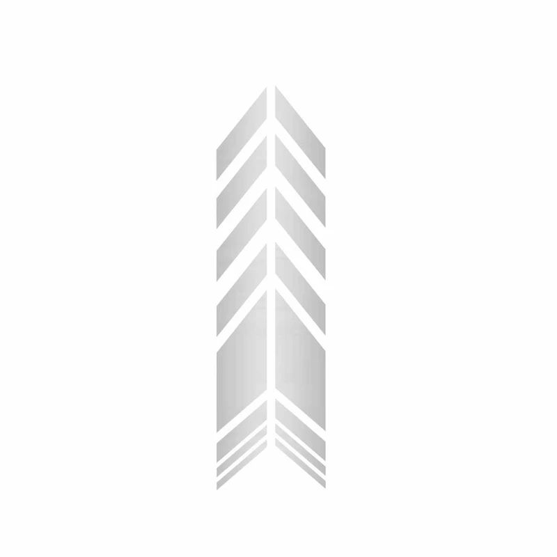 برچسب بدنه خودرو رادیانس طرح Sp Silver کد B31