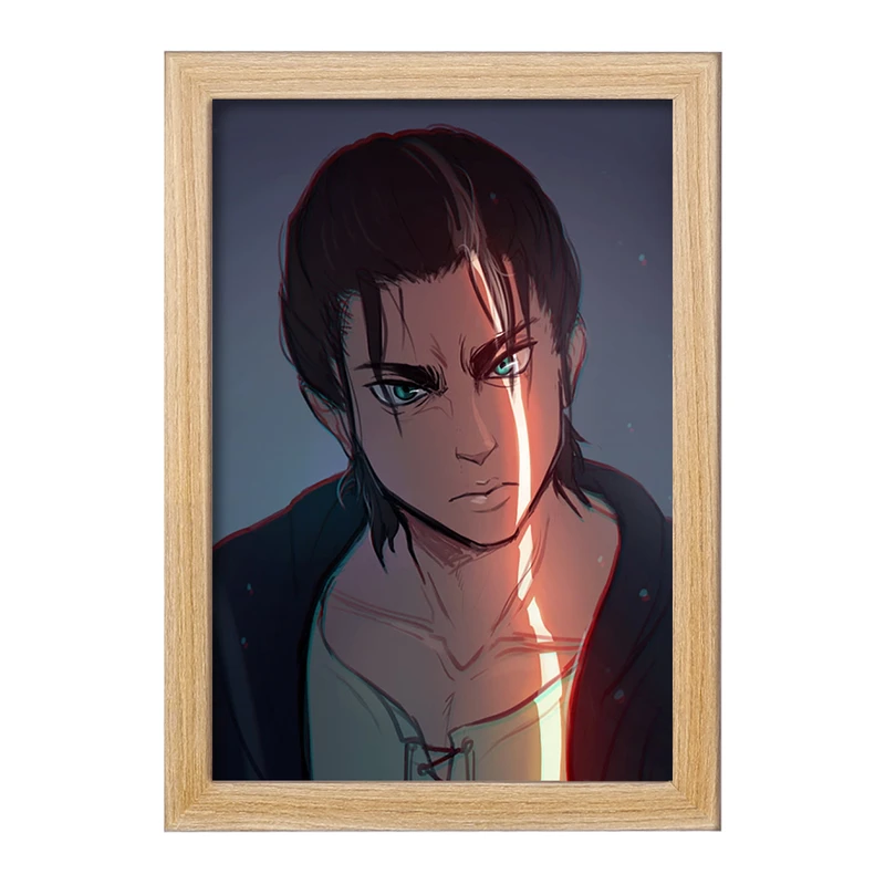 تابلو خندالو مدل ارن یگر انیمه اتک آن تایتان Attack on Titan  کد 11011