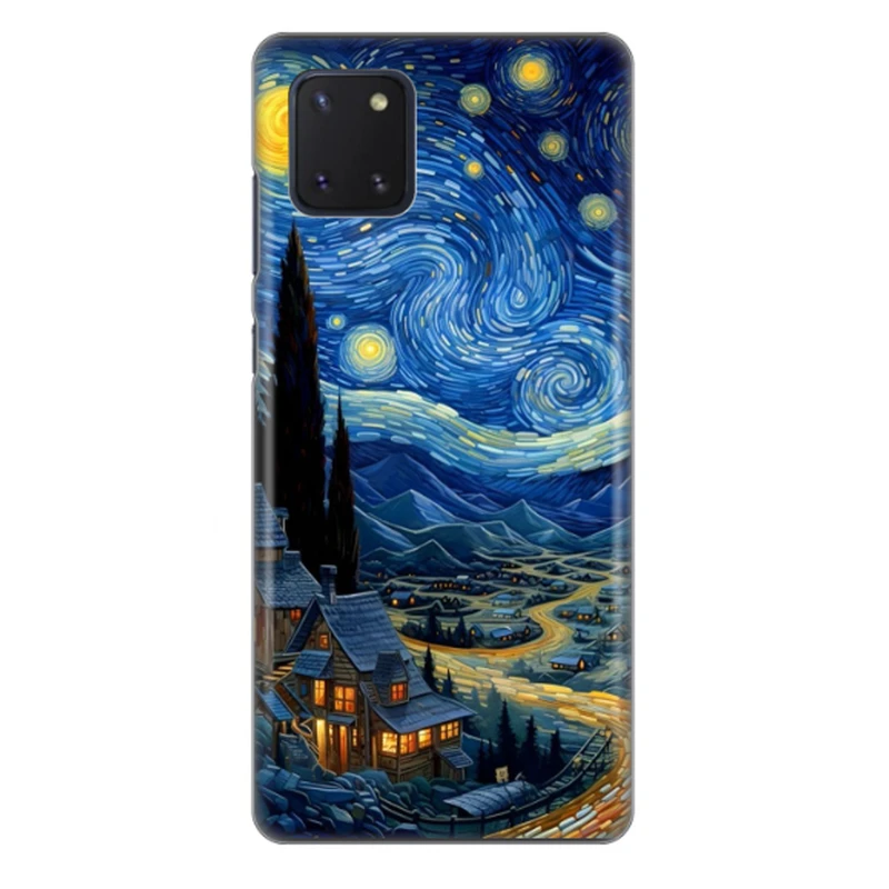 کاور طرح شب پرستاره کد DIMO-069 مناسب برای گوشی موبایل سامسونگ galaxy A81 / note 10 lite