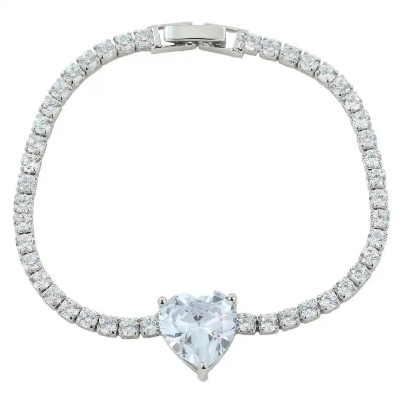 دستبند زنانه مدل قلب کد W190