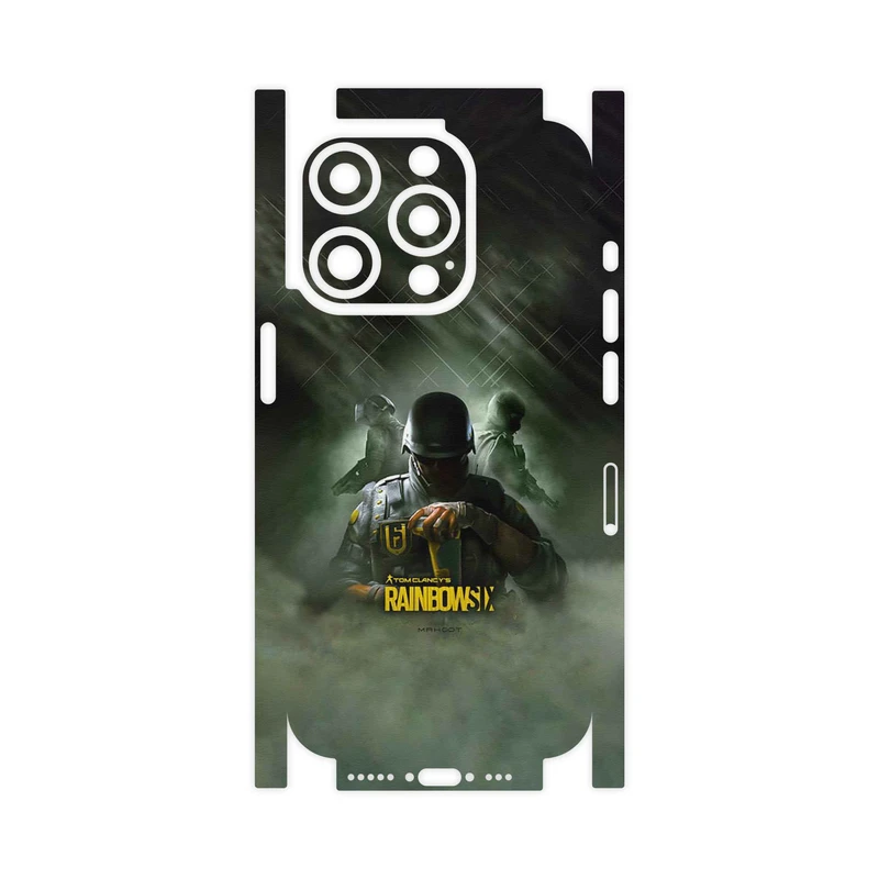 برچسب پوششی ماهوت مدل Rainbow_Six_Game-FullSkin مناسب برای گوشی موبایل اپل iPhone 15 Pro
