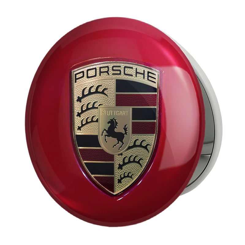 آینه جیبی خندالو طرح پورشه Porsche مدل تاشو کد 30649