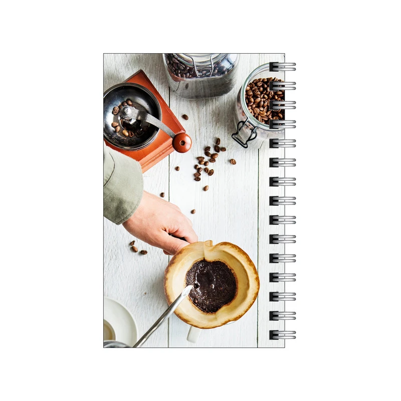 دفترچه یادداشت مدل to do list طرح قهوه کد 0129467