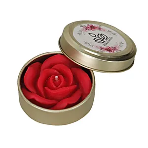 شمع مدل گل رز معطر