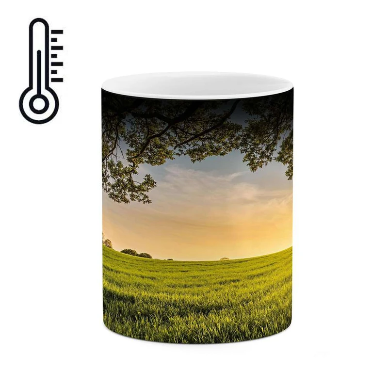 ماگ حرارتی کاکتی مدل منظره کد mgh13222