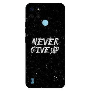 Megafone Never give up 1871 Cover For Realme C21Y