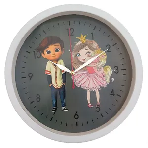 ساعت دیواری کودک مدل پرنسس کد 402030