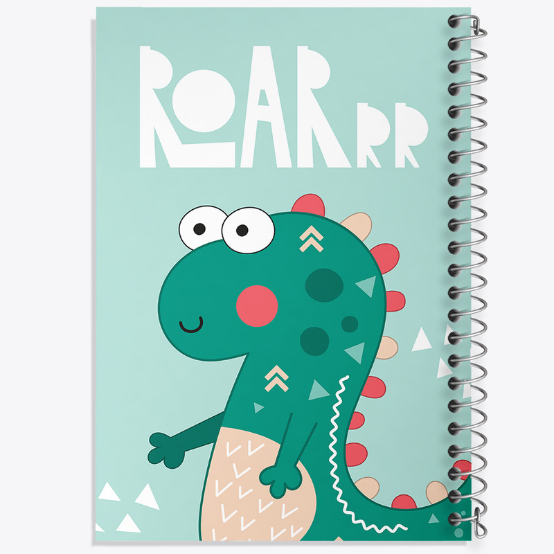 دفتر نقاشی 50 برگ خندالو طرح دایناسور کد N521