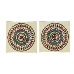 کاور کوسن سوزن دوزی مدل N123 بسته 2 عددی