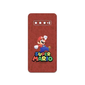 MAHOOT  Super-Mario-Game Cover Sticker for Samsung Galaxy S10