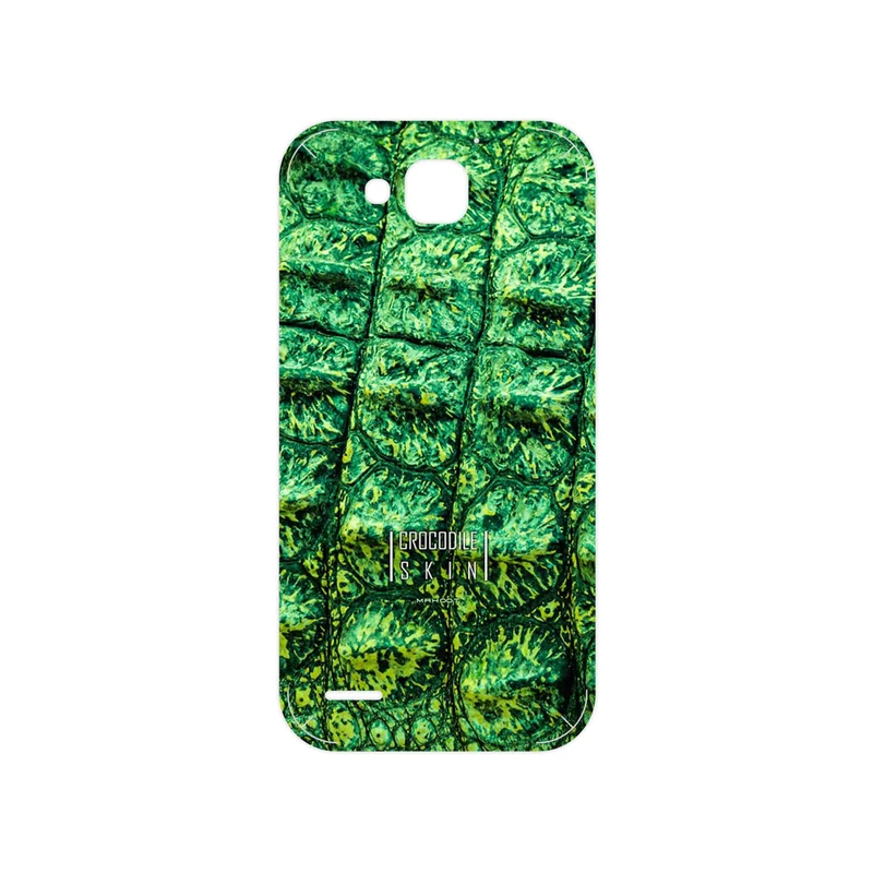 برچسب پوششی ماهوت مدل Crocodile Skin مناسب برای گوشی موبایل آنر 3X G750