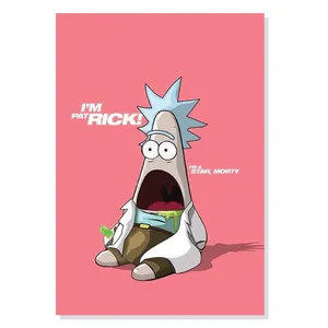 M0285 Rick and Morty SpongeBob Patrick Star Chassis Panel