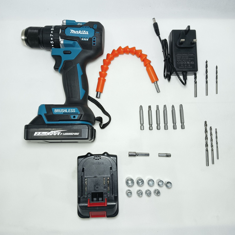 مجموعه 30 عددی دریل شارژی  مدل 36