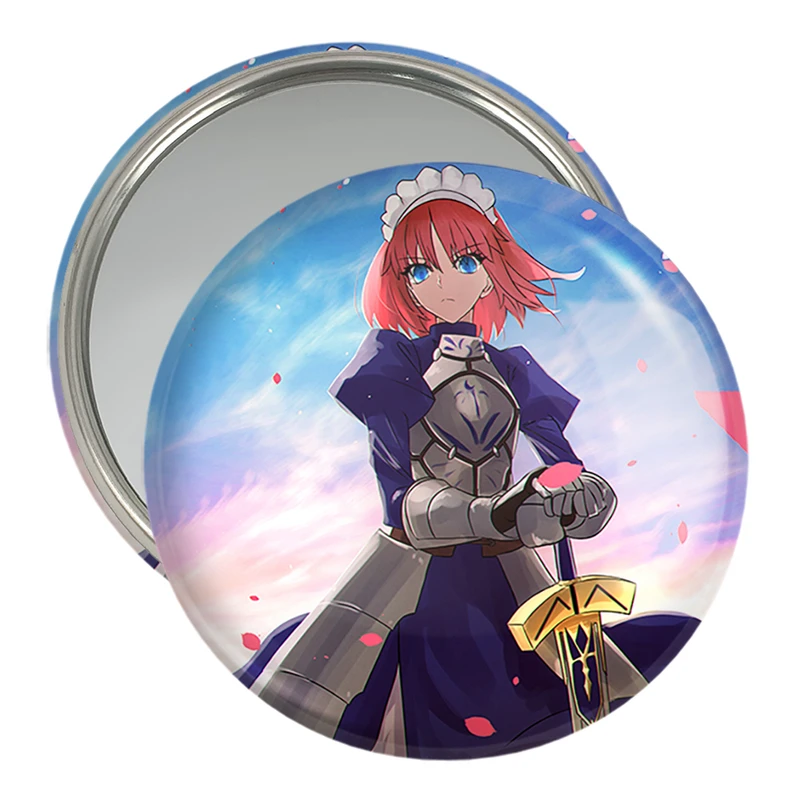 آینه جیبی خندالو مدل بازی تسوکی هیمه‌ (Tsukihime) کد 34512