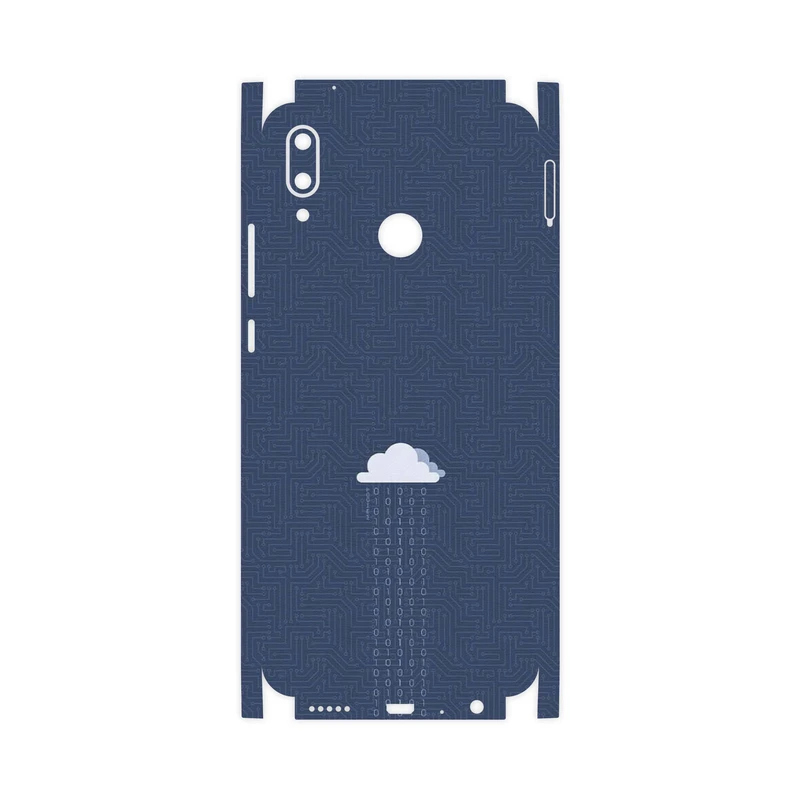 برچسب پوششی ماهوت مدل Minimal Data Cloud-FullSkin مناسب برای گوشی موبایل هوآوی Y9 2019