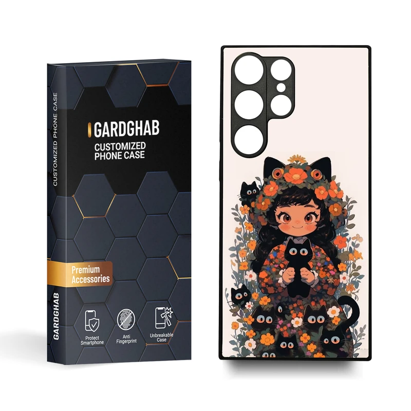 کاور گارد قاب مدل دخترانه مناسب برای گوشی موبایل سامسونگ Galaxy S23 Ultra