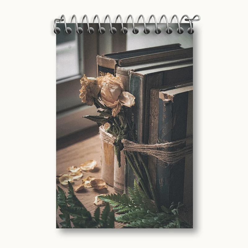 دفتر یادداشت 50 برگ خندالو مدل کتاب (Book) کد F1111