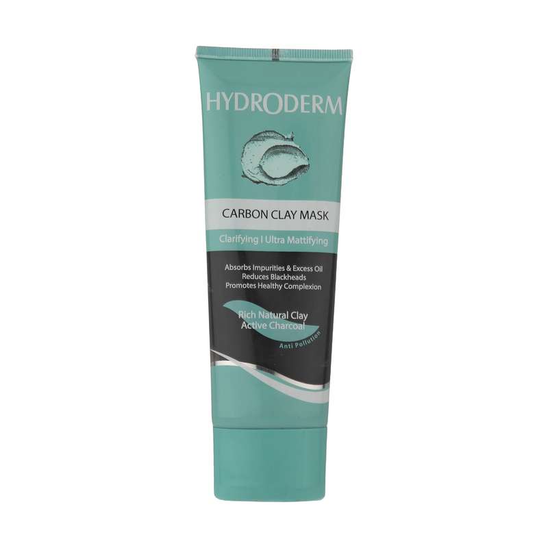 ماسک صورت هیدرودرم مدل Carbon clay وزن 100 گرم ماسک صورت هیدرودرم مدل Carbon clay وزن 100 گرم