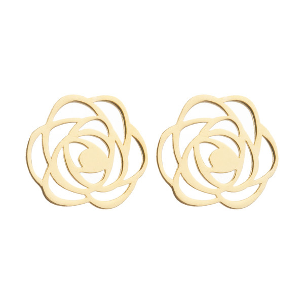 گوشواره طلا 18 عیار زنانه نیوانی مدل EA032