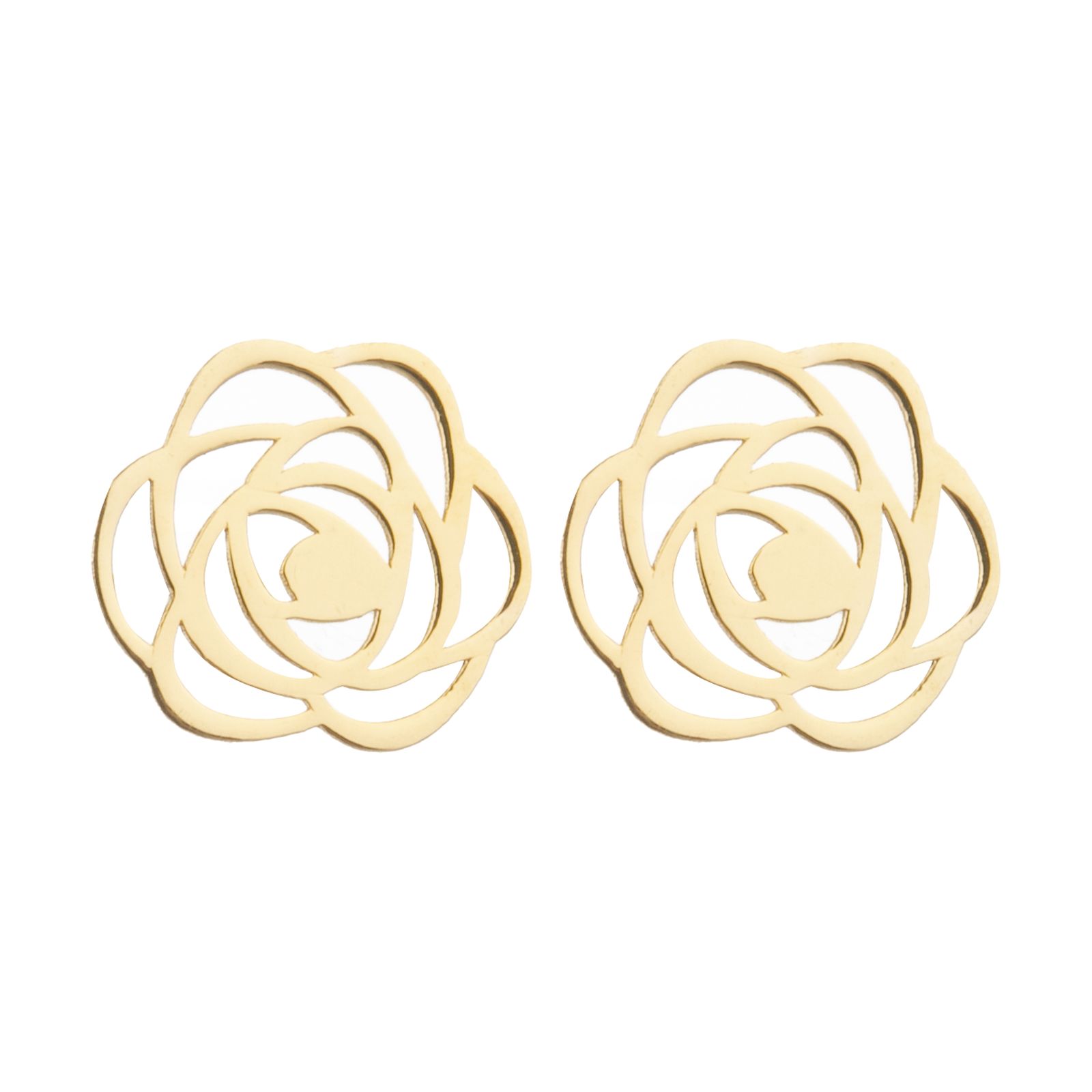 گوشواره طلا 18 عیار زنانه نیوانی مدل EA032 -  - 1