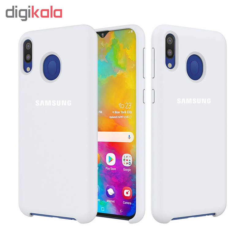 کاور سیلیکونی مدل Silky soft-touch مناسب برای گوشی موبایل سامسونگ Galaxy M20