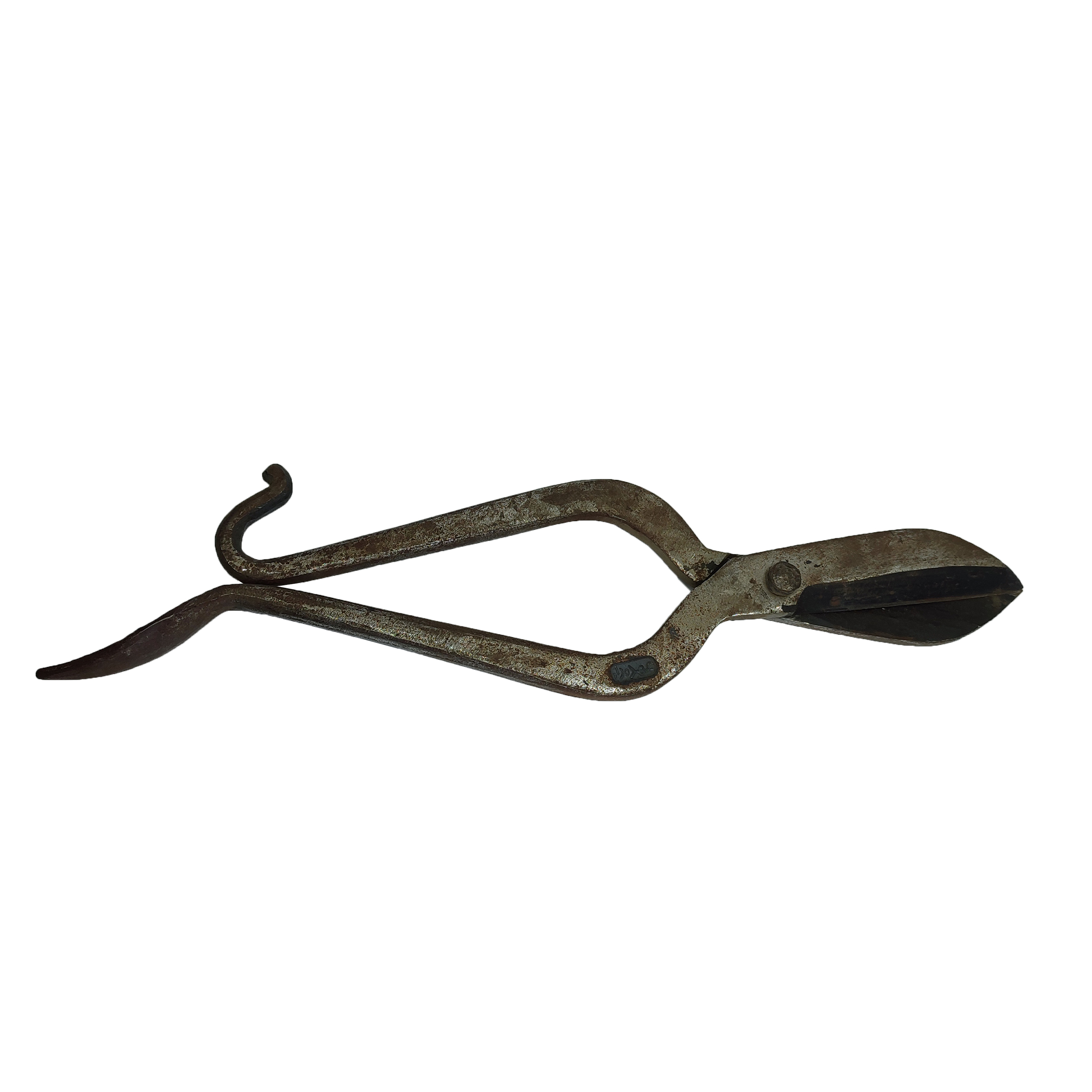 قیچی آهن بر مدل دست ساز فولادی
