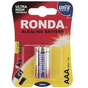 نقد و بررسی باتری نیم قلمی روندا مدل Ultra Plus Alkaline بسته 2 عددی توسط خریداران