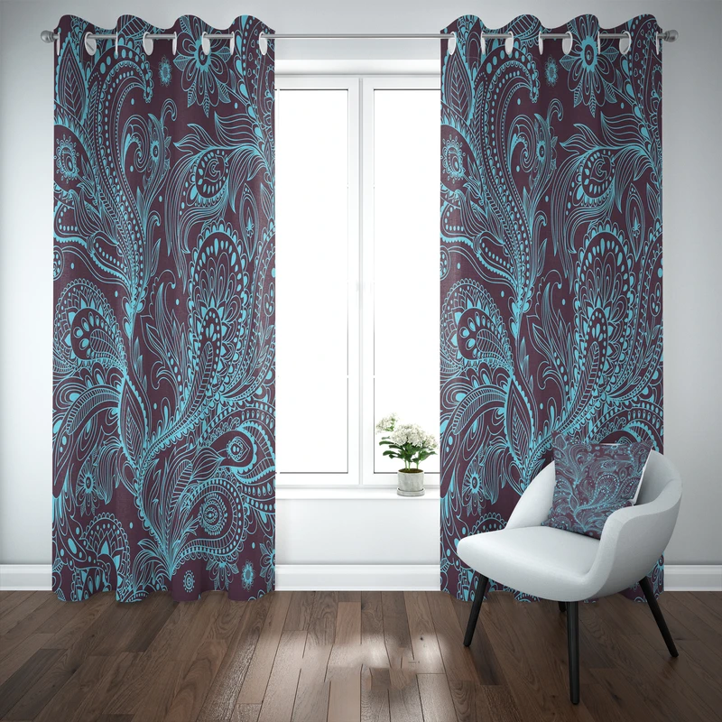 پرده مدل b2213 سایز 140×280 سانتی متر