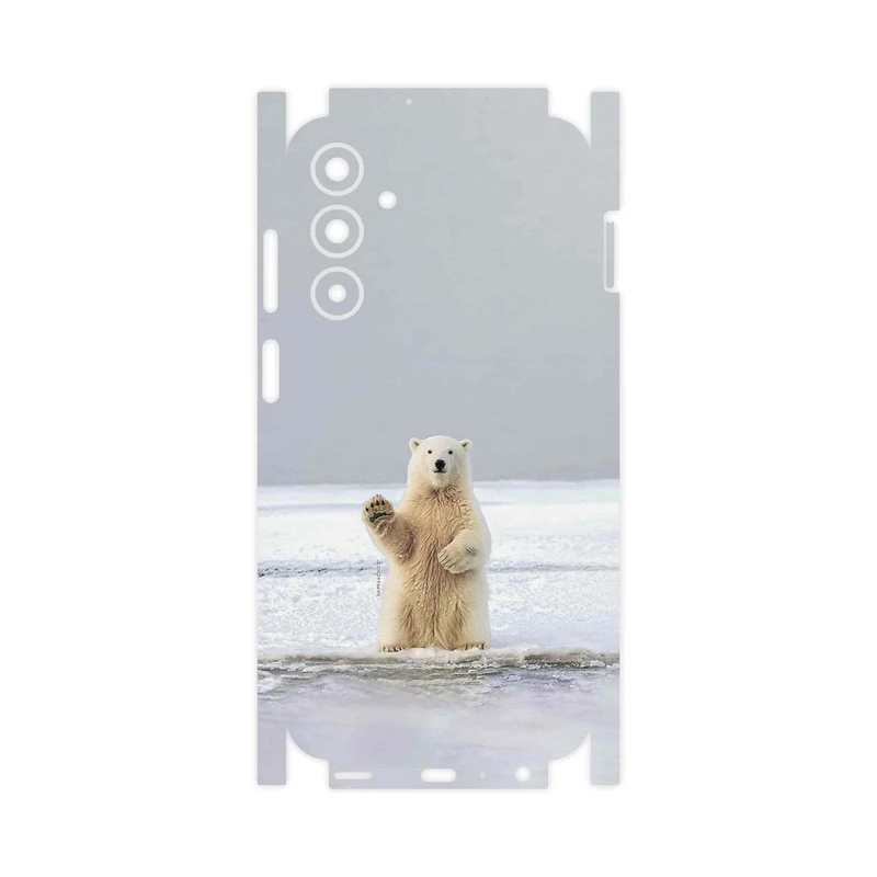 برچسب پوششی ماهوت مدل Polar_bear-FullSkin مناسب برای گوشی موبایل سامسونگ Galaxy A25 5G