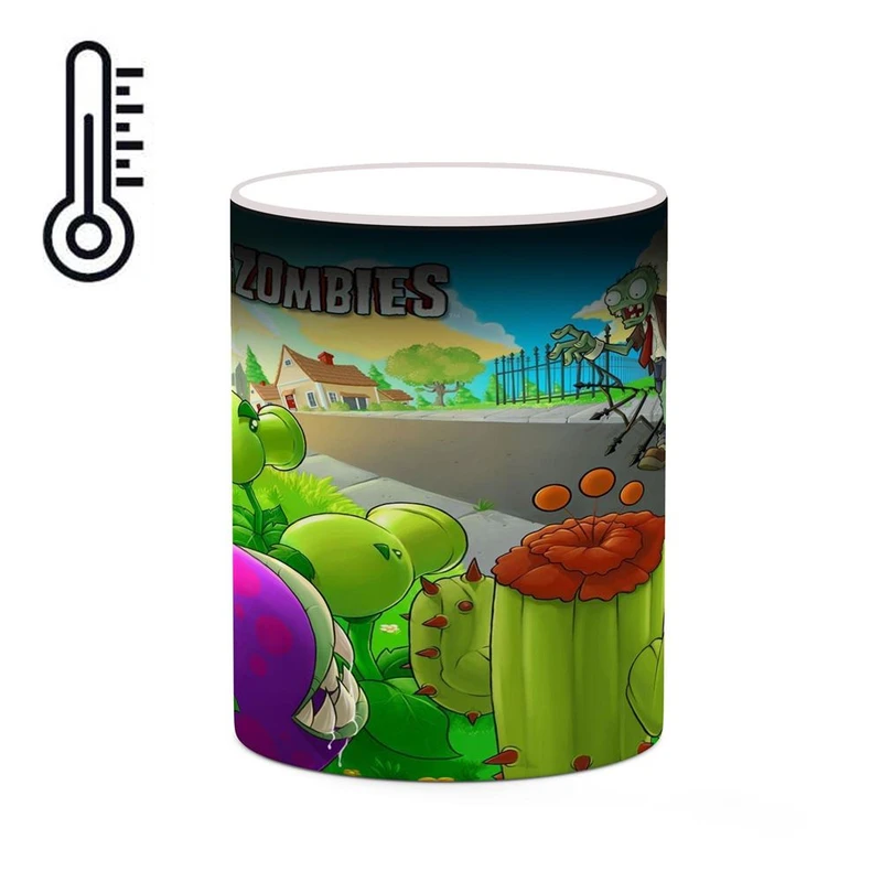 ماگ حرارتی کاکتی مدل بازی Plants Vs Zombies کد mgh29884