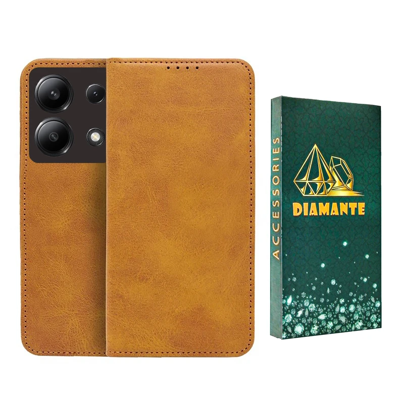 کیف کلاسوری دیامانته مدل Bers Gn مناسب برای گوشی موبایل شیائومی Redmi Note 14s