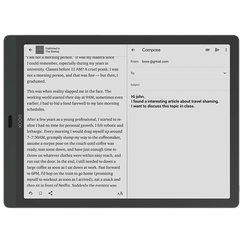 کتاب خوان اونیکس بوکس مدل Max Lumi ظرفیت 64 گیگابایت