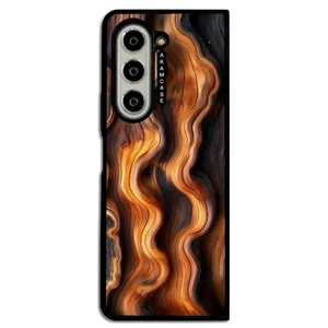 AKAM AMC-WSGZFOLD5-WOOD-16 Cover For Samsung Galaxy Z Fold 5