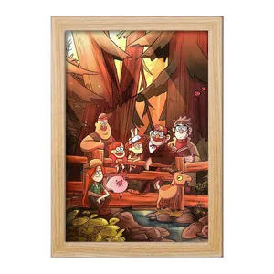 تابلو خندالو مدل آبشار جاذبه کد F2118