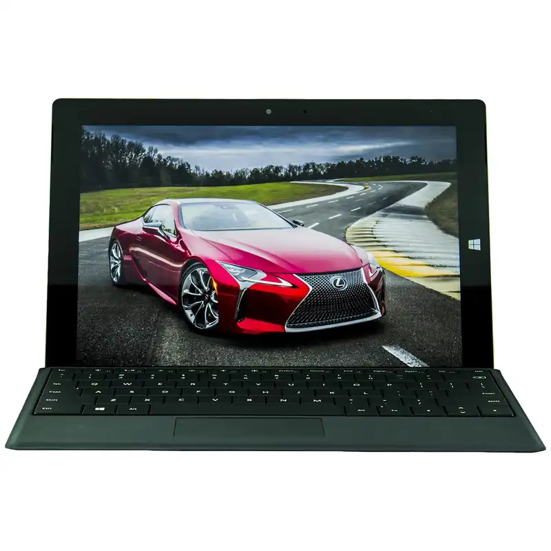 تبلت مایکروسافت مدل Surface 3 4G - A به همراه کیبورد مشکی و محافظ صفحه نمایش و کیف Golden Guard - ظرفیت 128 گیگابایت