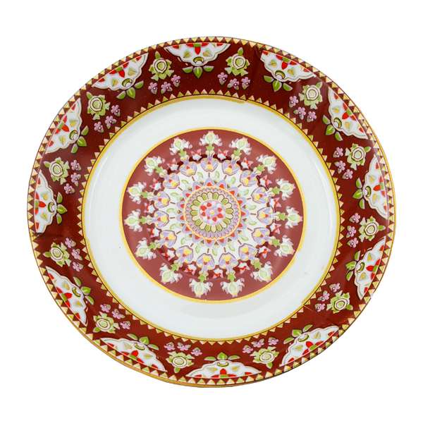 نعلبکی مدل نسترن بسته 6 عددی