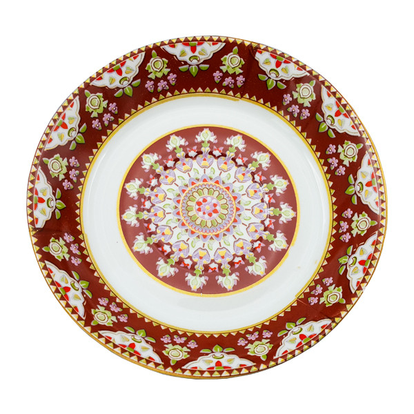 نعلبکی مدل نسترن بسته 6 عددی